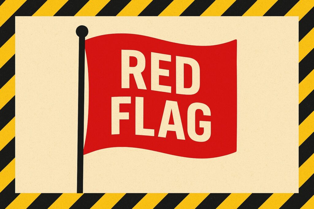 Financial red flags
